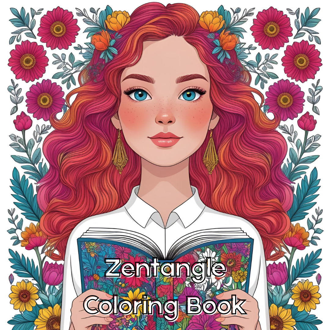 Zentangle Coloring Book