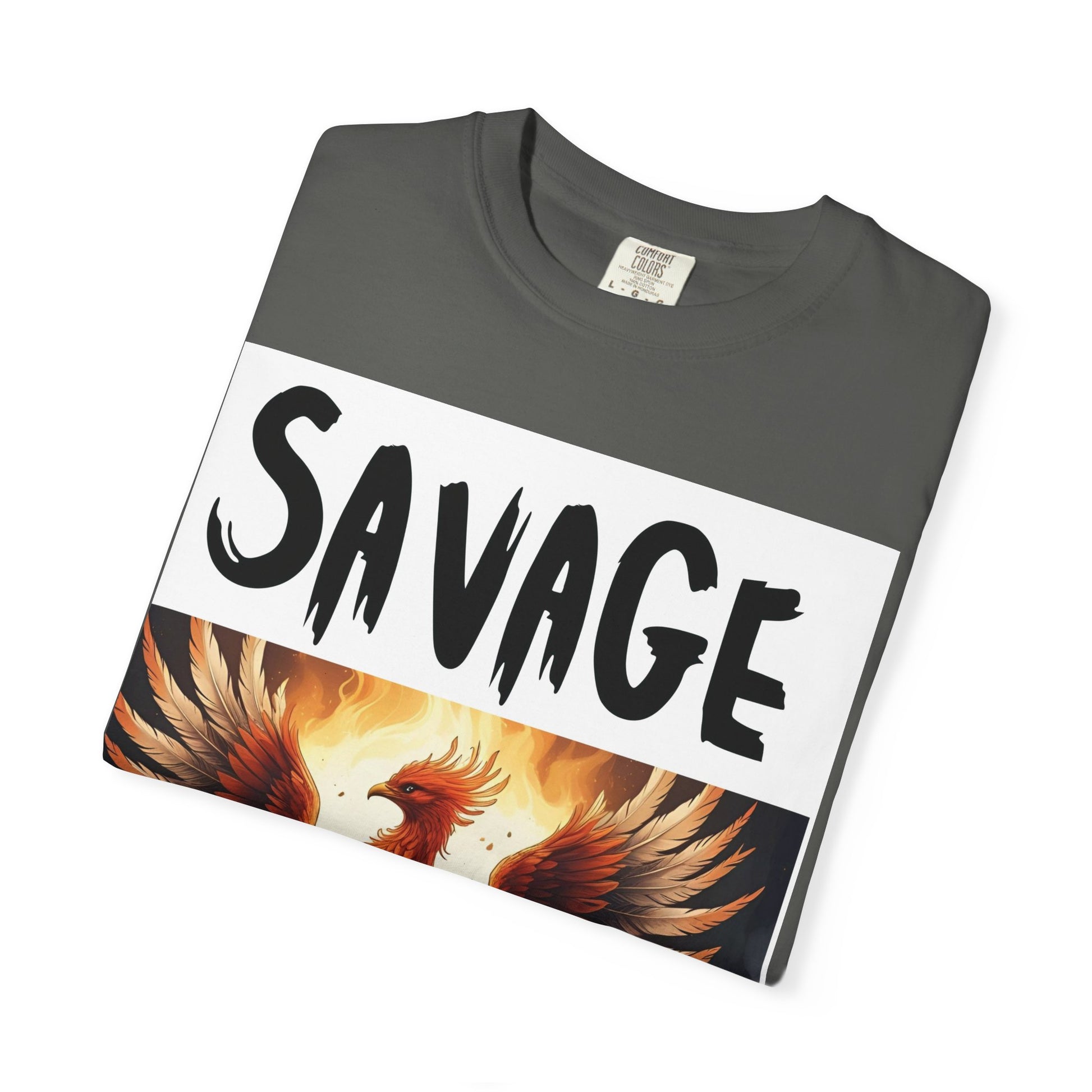 Brave Phoenix T-Shirt - Savage Graphic Tee, Unisex Apparel, Gift for Gamers, Casual Wear, Birthday Gift, Festival Outfit