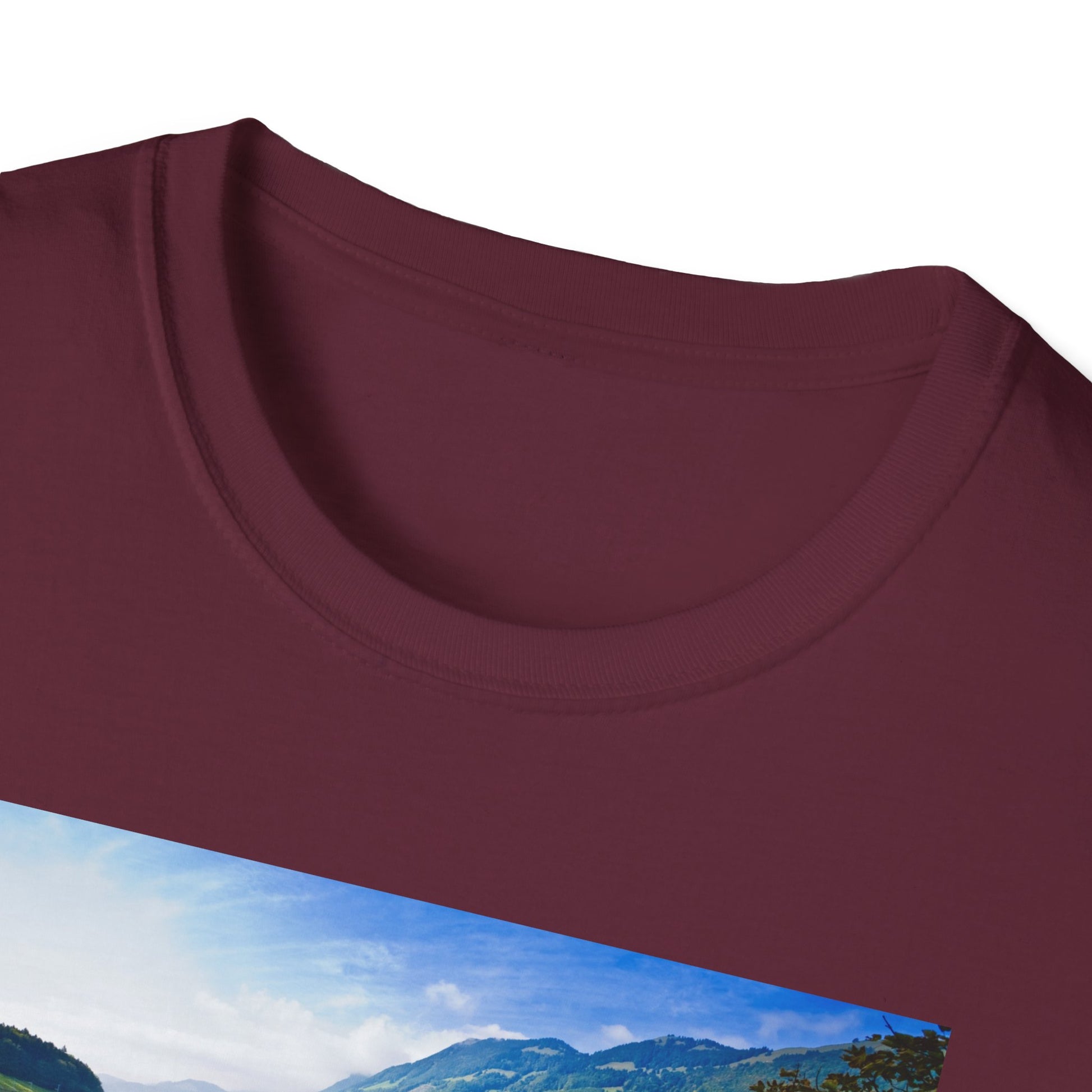 Nature-Inspired Unisex Softstyle T-Shirt with Motivational Quote