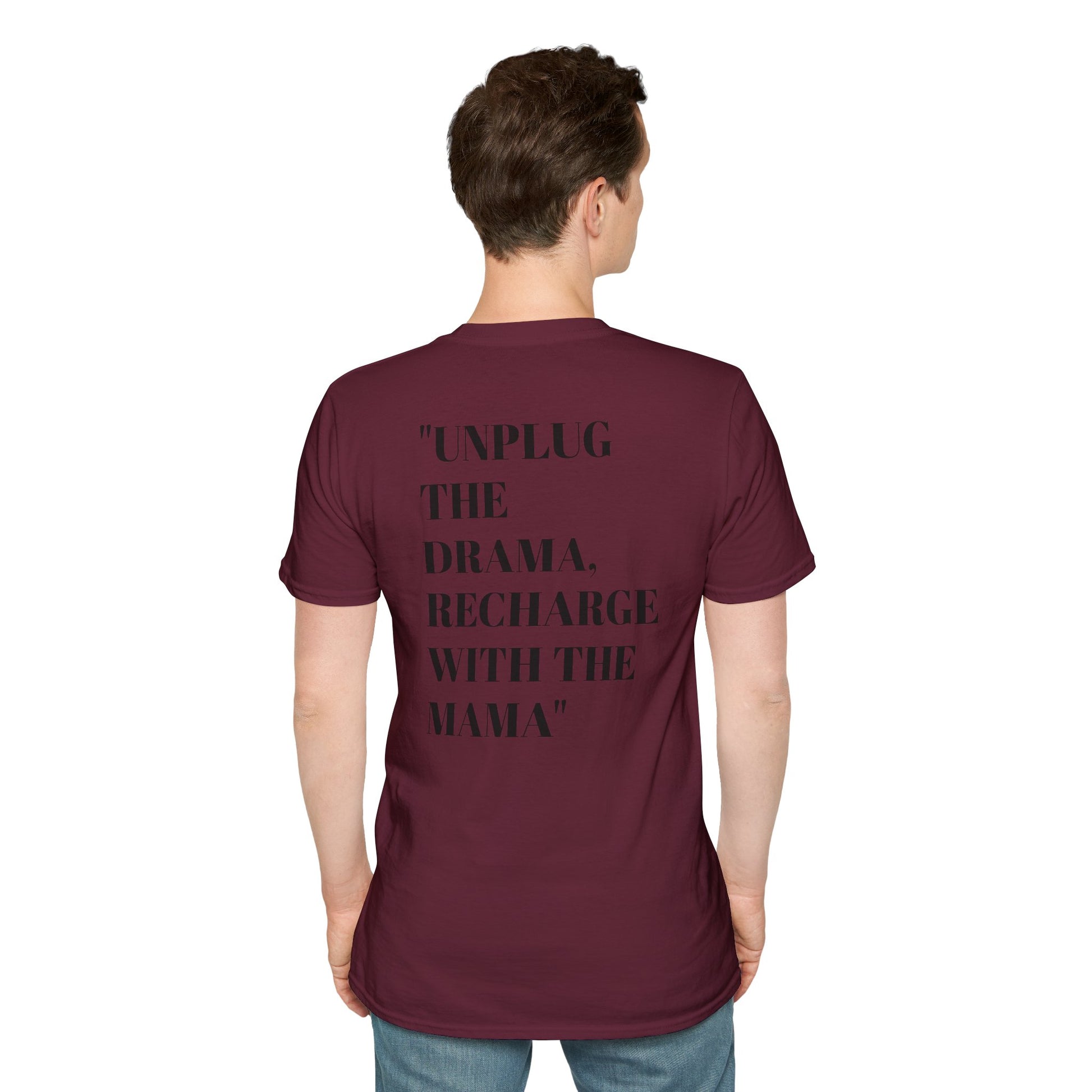Nature-Inspired Unisex Softstyle T-Shirt with Motivational Quote