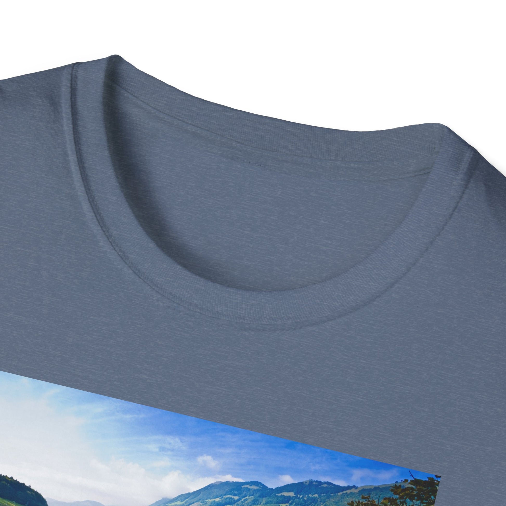 Nature-Inspired Unisex Softstyle T-Shirt with Motivational Quote
