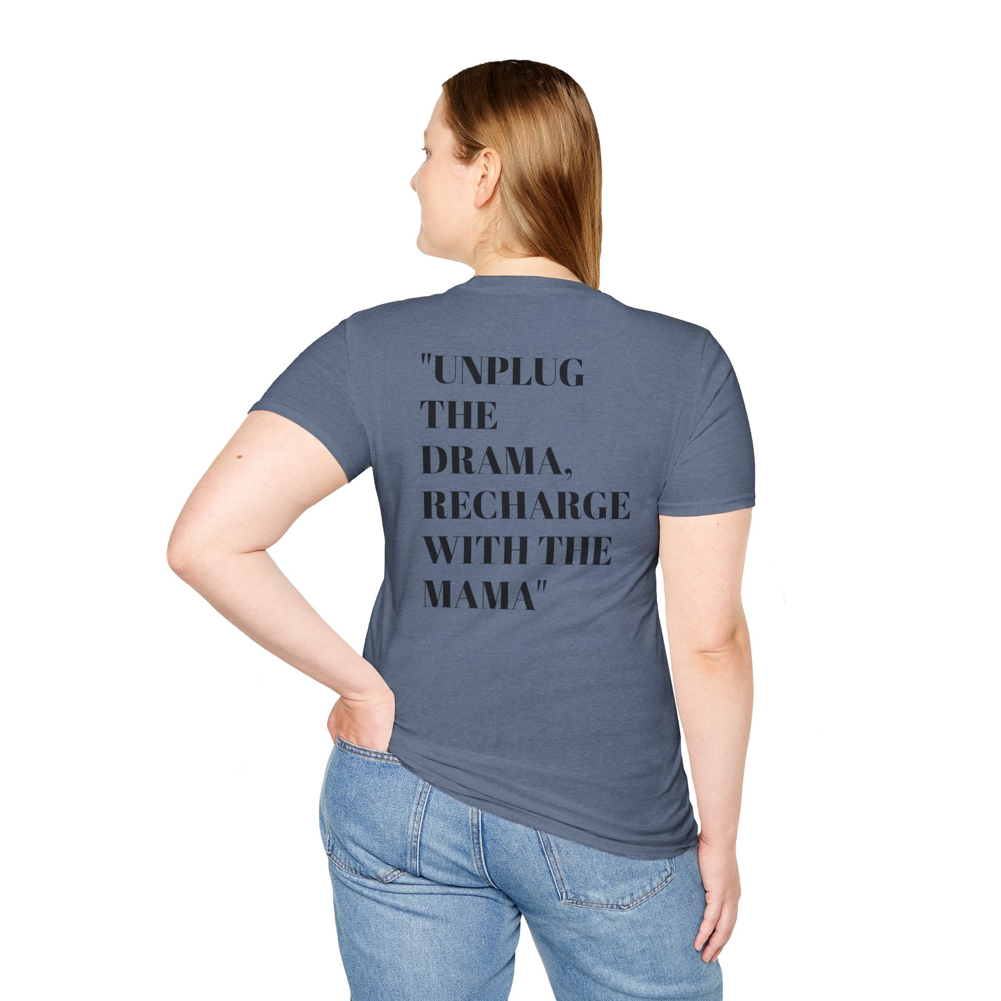 Nature-Inspired Unisex Softstyle T-Shirt with Motivational Quote