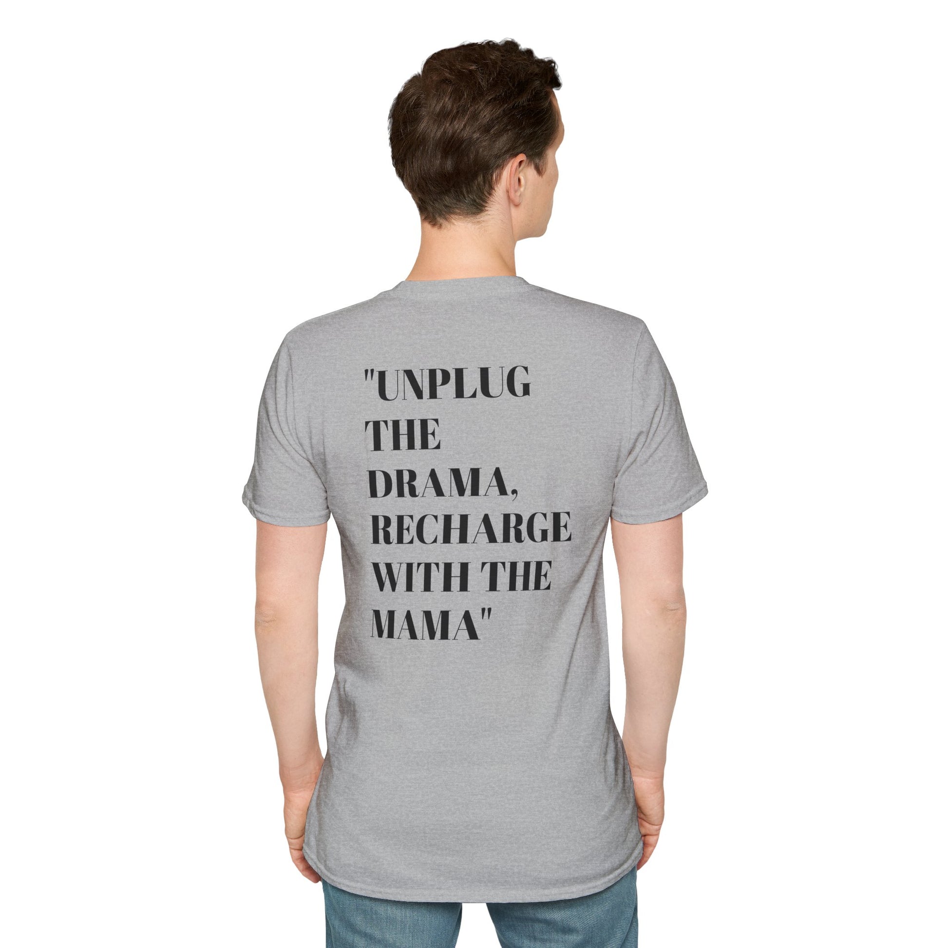 Nature-Inspired Unisex Softstyle T-Shirt with Motivational Quote