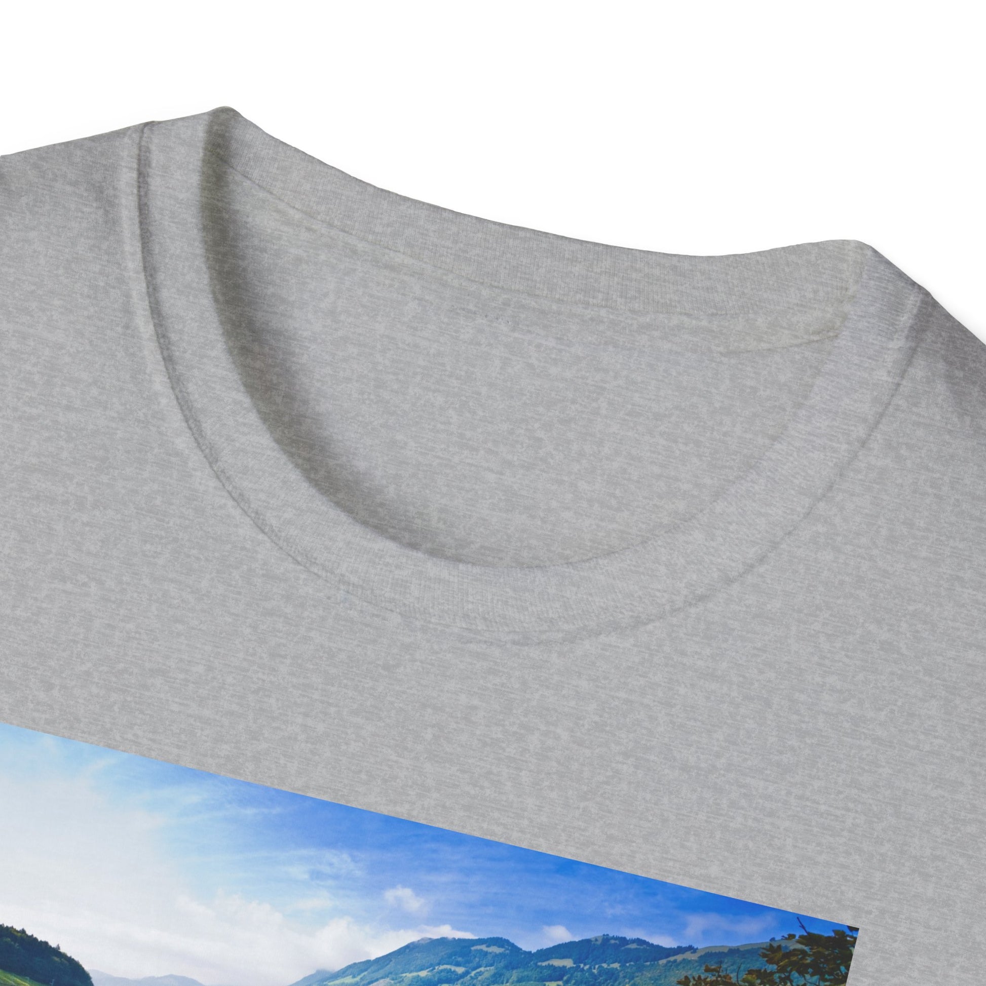 Nature-Inspired Unisex Softstyle T-Shirt with Motivational Quote