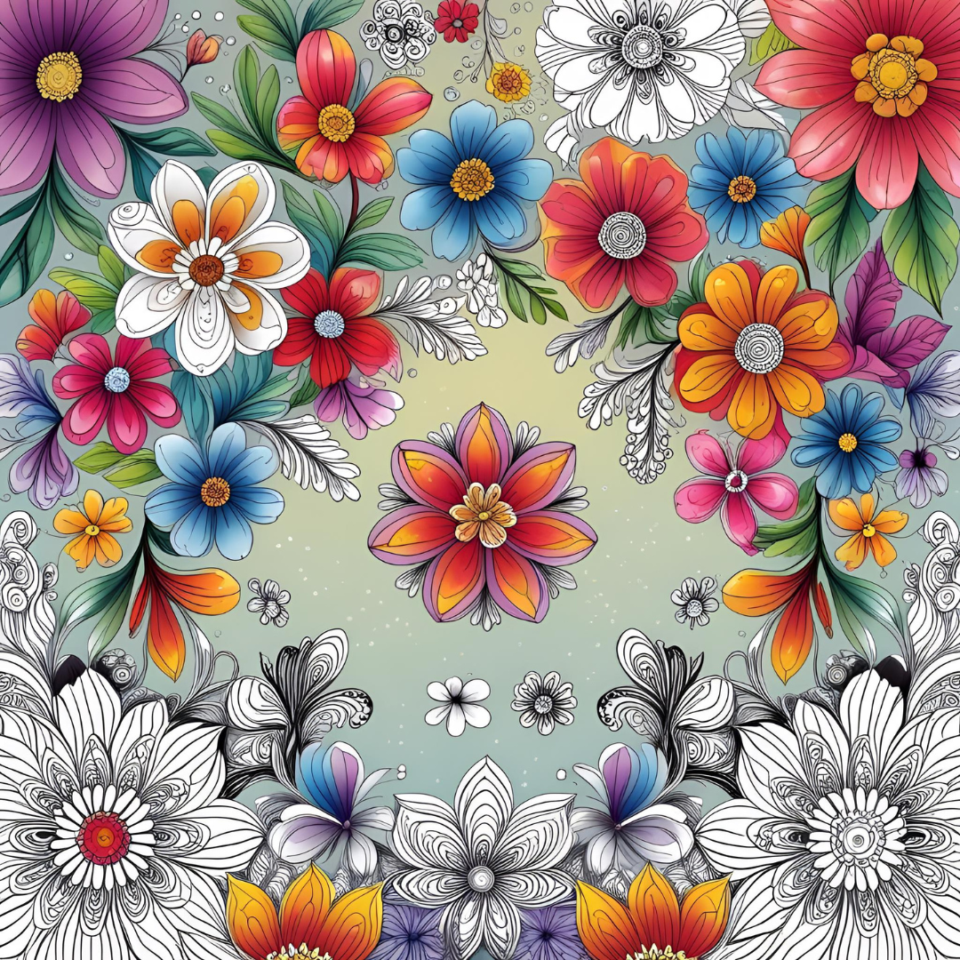 Zentangle Coloring Book