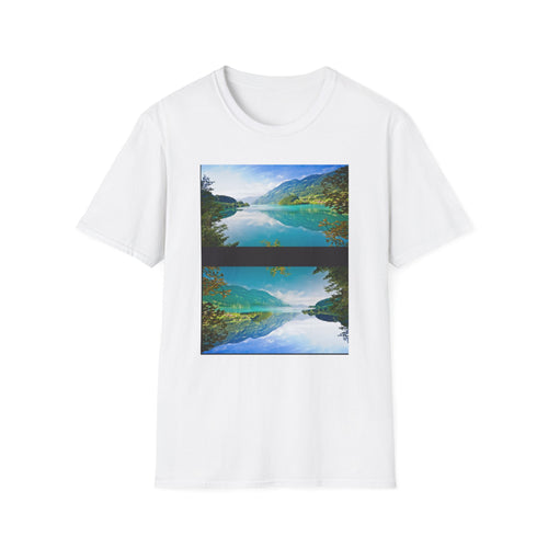 Nature-Inspired Unisex Softstyle T-Shirt with Motivational Quote