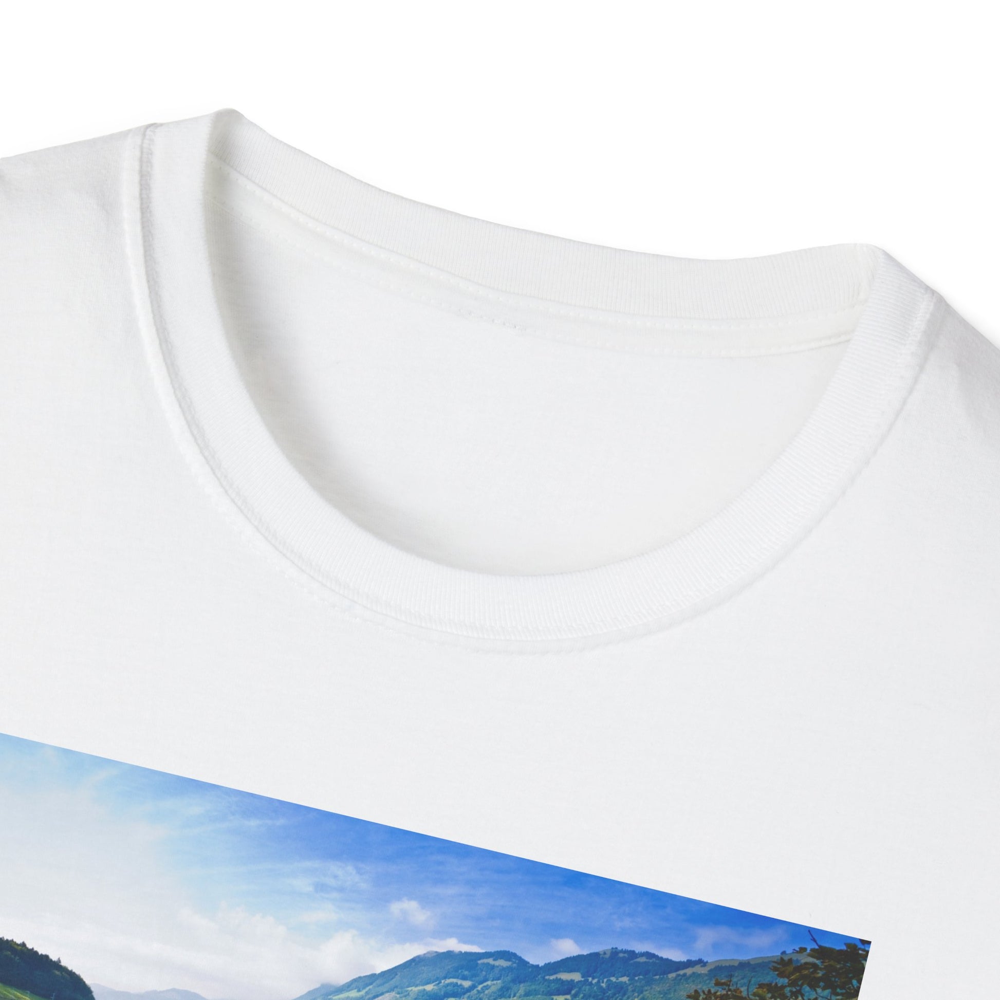 Nature-Inspired Unisex Softstyle T-Shirt with Motivational Quote