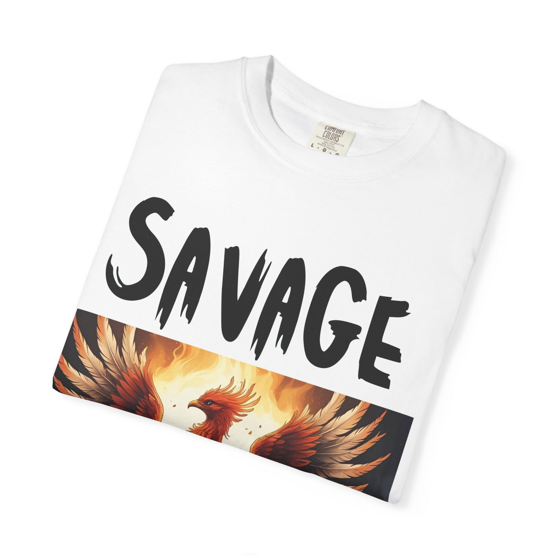 Brave Phoenix T-Shirt - Savage Graphic Tee, Unisex Apparel, Gift for Gamers, Casual Wear, Birthday Gift, Festival Outfit