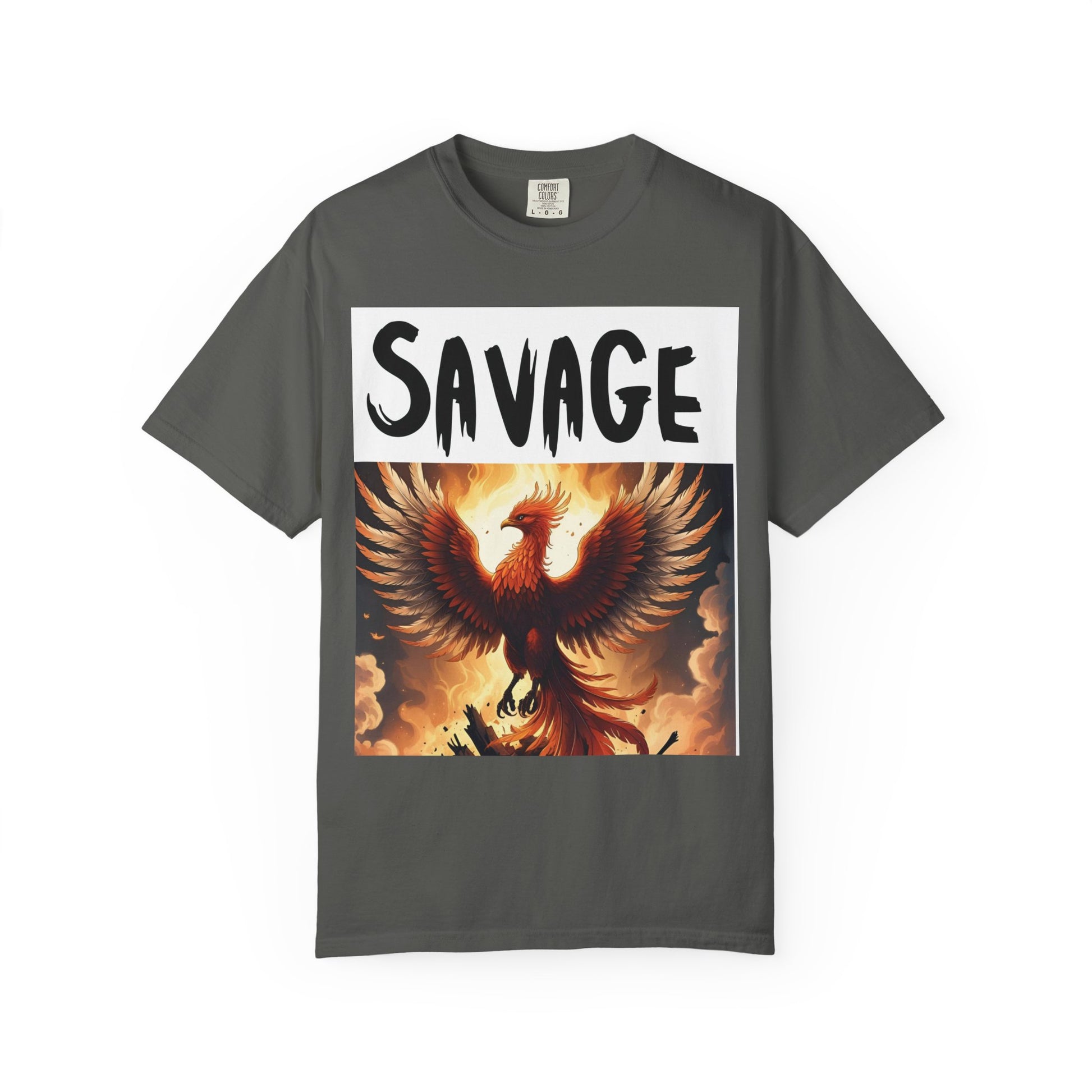 Brave Phoenix T-Shirt - Savage Graphic Tee, Unisex Apparel, Gift for Gamers, Casual Wear, Birthday Gift, Festival Outfit
