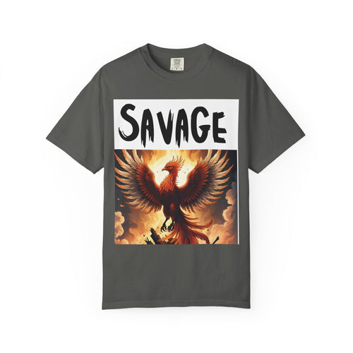 Brave Phoenix T-Shirt - Savage Graphic Tee, Unisex Apparel, Gift for Gamers, Casual Wear, Birthday Gift, Festival Outfit