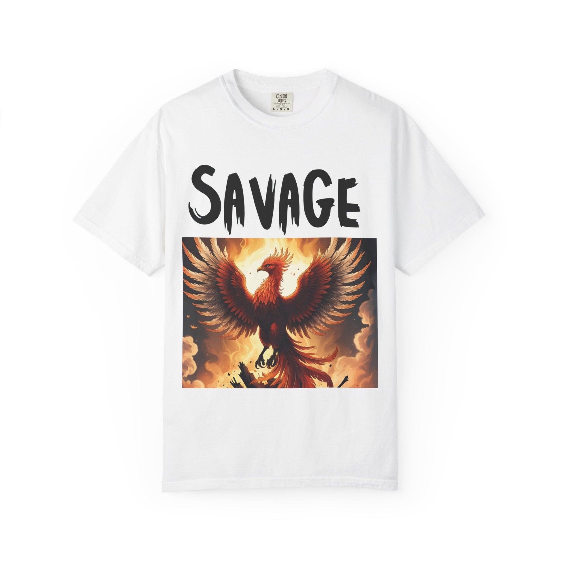 Brave Phoenix T-Shirt - Savage Graphic Tee, Unisex Apparel, Gift for Gamers, Casual Wear, Birthday Gift, Festival Outfit